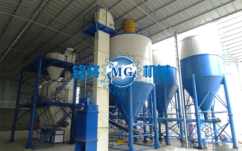 小型干粉砂漿生產設備哪里買,小型干粉砂漿生產設備多少錢