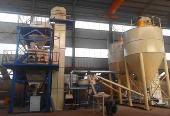 抹灰粉刷石膏生產(chǎn)線 抹灰粉刷石膏生產(chǎn)線