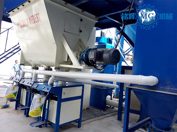 干混砂漿設備的優點是什么?為什么會風靡建材市場