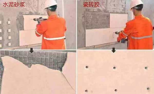 為什么說瓷磚膠企業比水泥砂漿企業更受歡迎?