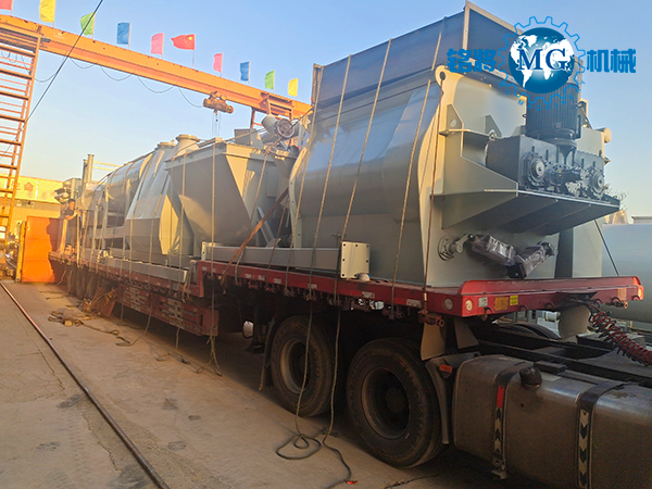 江西南昌全自動干粉砂漿生產線發貨!