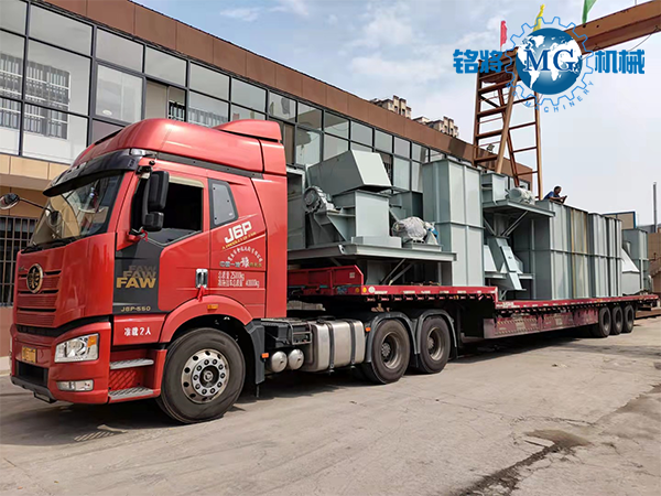 商丘虞城第二車(chē)干粉砂漿設(shè)備發(fā)貨!