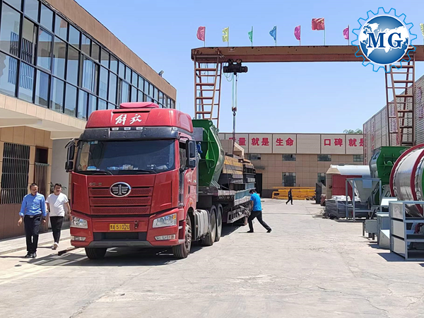 駐馬店年產(chǎn)20萬噸干粉砂漿生產(chǎn)線發(fā)貨!